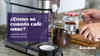 ¿Cómo sé cuánto café usar?